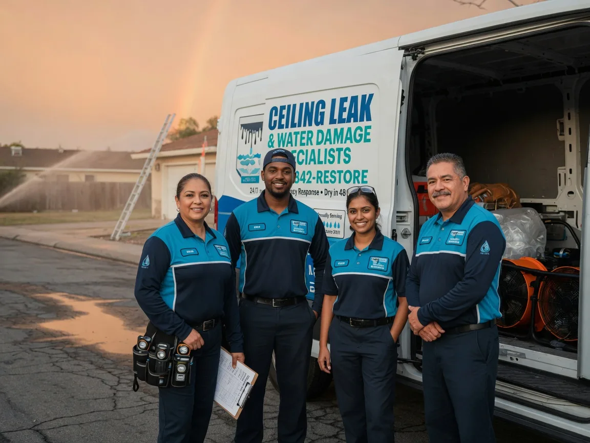 Ceiling Leak Cleanup company in Sandyville, OH